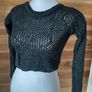 John Rocha knitted cropped top size 10 Image 8