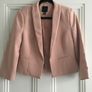 NEW LOOK Ladies Blush Blazer: Size 10 - AS NEW - Also available in White Image 2