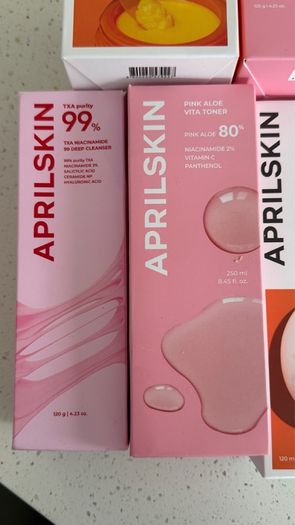 Korean april skin products new
