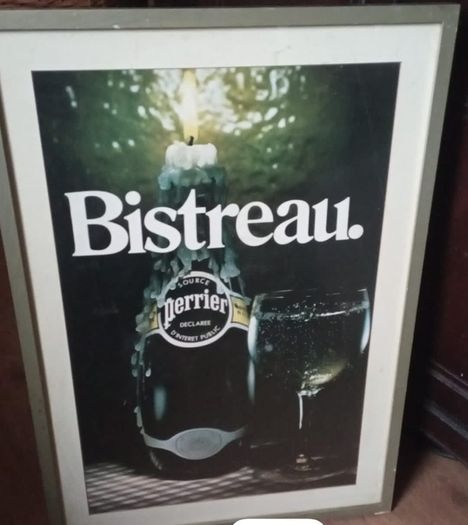 Vintage 1982 Vogue Magazine Advert Picture Perrier Ad 1982