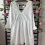 dress Zara white Broderie anglaise dress size large Image 2