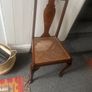 vintage table+ chair Image 8