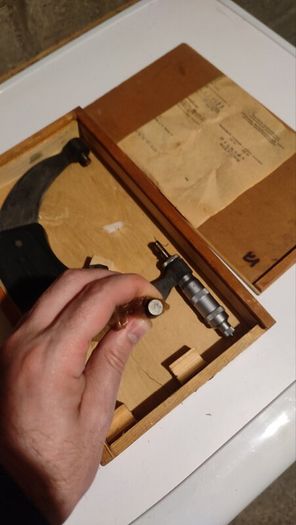 Vintage USSR Micrometer MK 125-150mm (0.01mm) - New Old Stock NOS