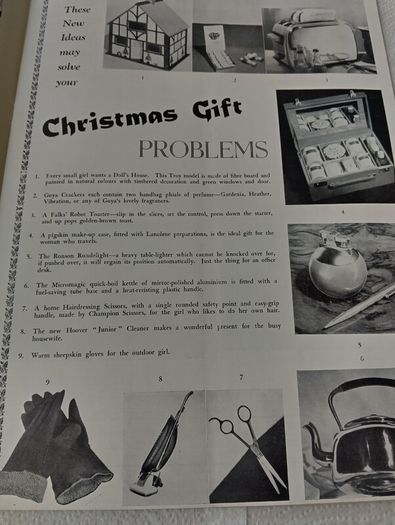 Social & Personal original magazine December 1950