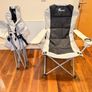 2x SUNMER Deluxe Padded Camping Chairs Image 3