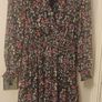 Savida long sleeved ditsy print dress Image 4