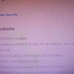 i7 6700k