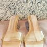 Zara Women Vinyl Mules with Methacrylate Heels Size 39 Image 7