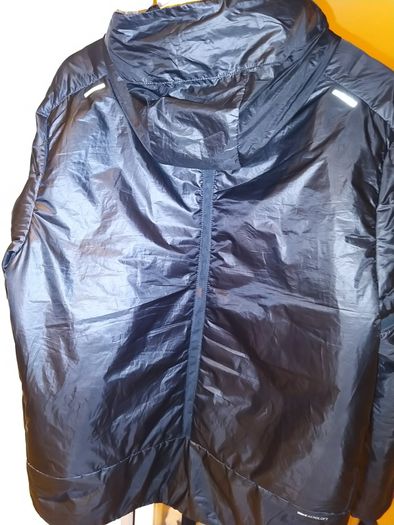 Nike Aeroloft Hooded Running Jacket Black