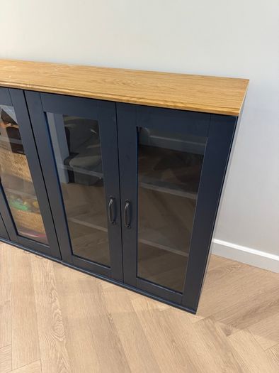 Cabinet with glass doors