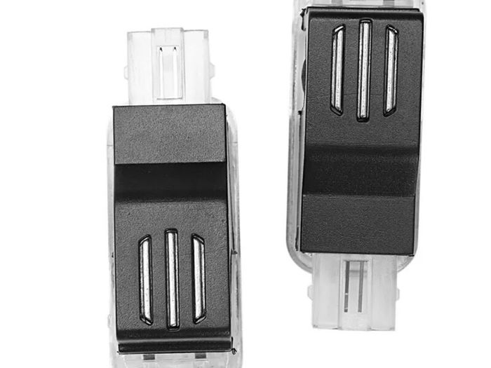 2x Laser LED Logo Door Lamps Puddle Courtesy Projector Shadow Light AUDI A8 A6