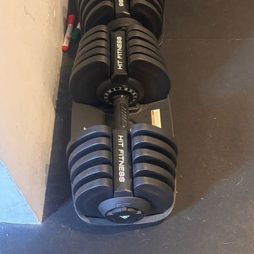 HIT adjustable dumbbells to 40kg