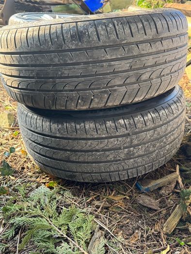 Bmw alloys 5x120 new run flat tyres
