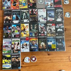 Psp games and movie bundle (34 in total)