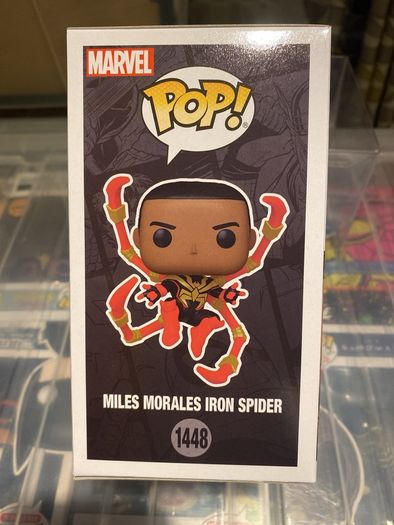 funko pop marvel miles morales iron spider chase