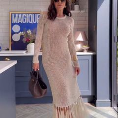 h&m edition maxi dress