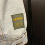 Mens Sleeveless Hooded Denim Jacket S Image 4