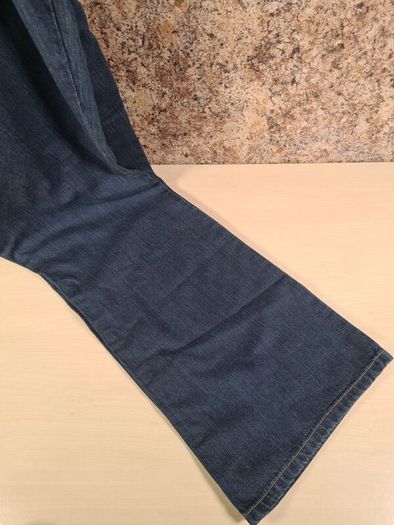 mens jeans life and limb dark wash navy straight fit Size W 52 L 32 RRP 65