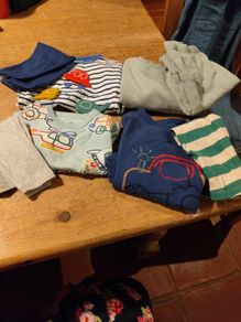 Next baby 4 long-sleeve tops and leggings.