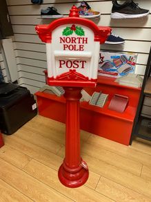 North Pole Santas Letter Box Christmas Decoration
