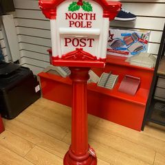 North Pole Santas Letter Box Christmas Decoration