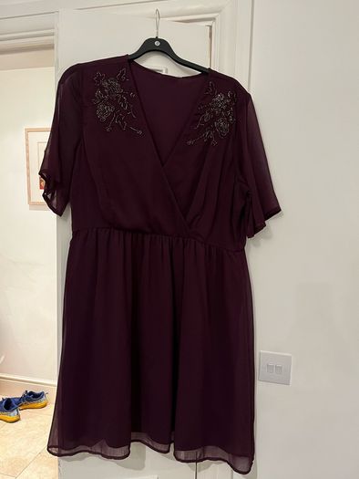 Purple Junarose dress