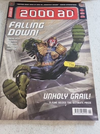 11 editions of 2000ad from 1994 to 1999