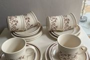 Vintage Biltons  England eighteen piece tea set