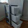 3 Drawer Plastic Storage Unit Free To Take Away Image 2