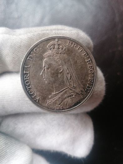 1891 Silver Crown Coin