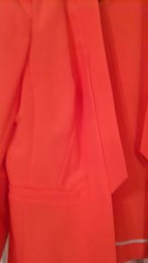Coral colour blazer
