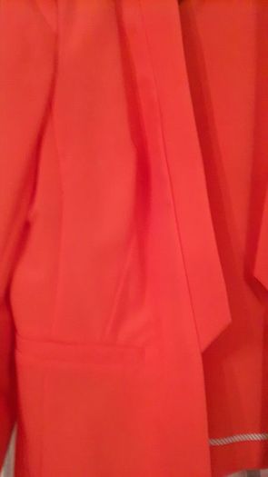 Coral colour blazer