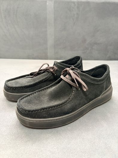 Clarks Black Suede Shoes size eu43