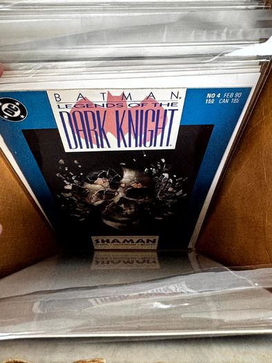 Detective Comics Batman Long Comic Box w 215 comics for Sale