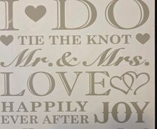 Weddings Signs