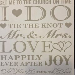 Weddings Signs