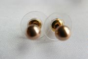 Vintage Sold 9ct Gold 375 Ball Stud Earrings 0,80g