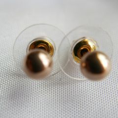 Vintage Sold 9ct Gold 375 Ball Stud Earrings 0,80g
