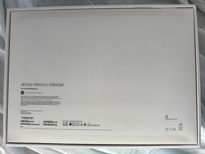 Apple MacBook Pro 16.2" M4 Pro 24GB 512GB Silver