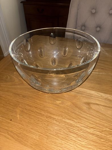 John Rocha Waterford Crystal Large Imprint Bowl
