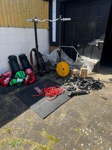 Various Pieces of Fitness Equipment