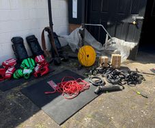 Various Pieces of Fitness Equipment