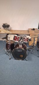 Mapex Tornado drum kit with Zildjan cymbals