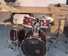 Mapex Tornado drum kit with Zildjan cymbals