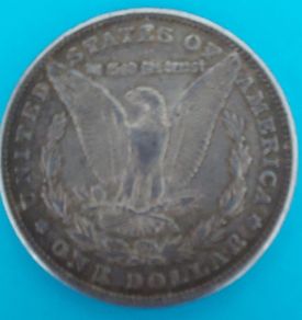 1882  American MORGAN  Dollar 90% Silver
