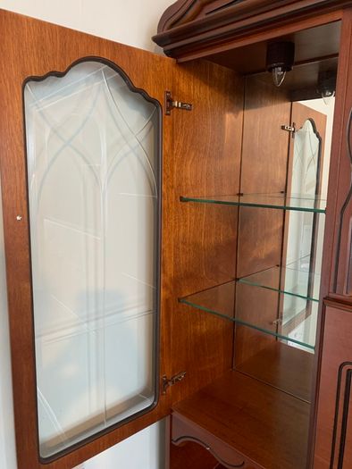 vintage solid wood cabinet