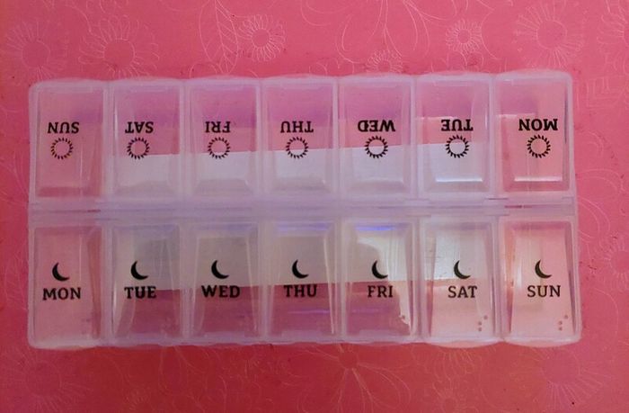 Weekly Tablet Box Organiser