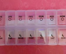 Weekly Tablet Box Organiser