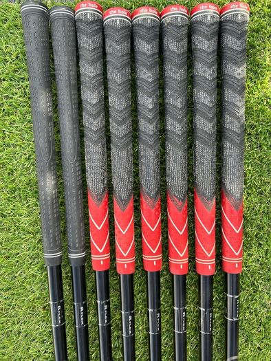 Full set of golf clubs