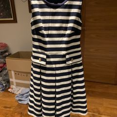 Navy dress Adrianna papell